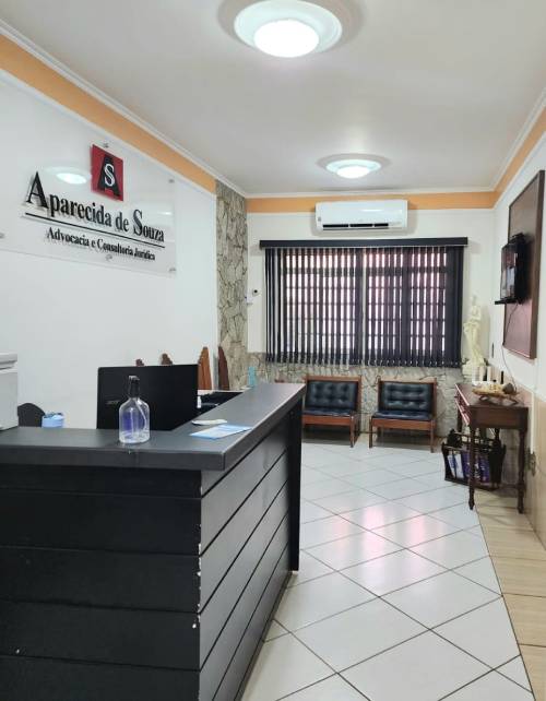 Recepção da Aparecida de Souza – Sociedade de Advogados, escritório de advocacia especializado em Direito Trabalhista e Previdenciário em Franca - SP